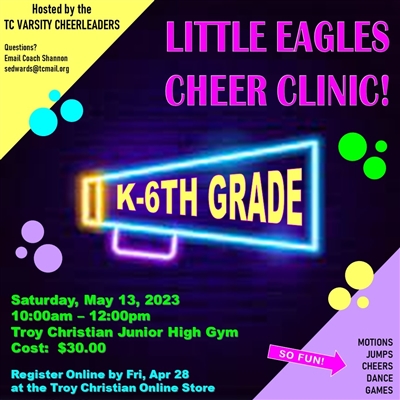 Little Eagles Cheer Clinic